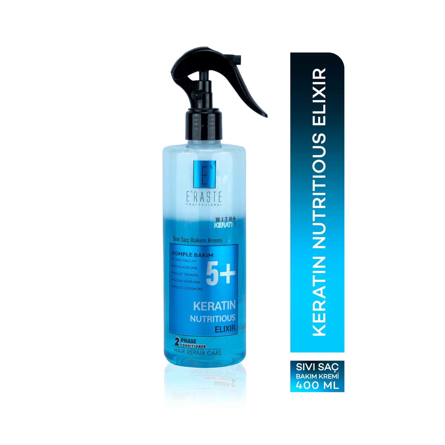 Keratinli Sıvı Saç Bakım Kremi 400ml